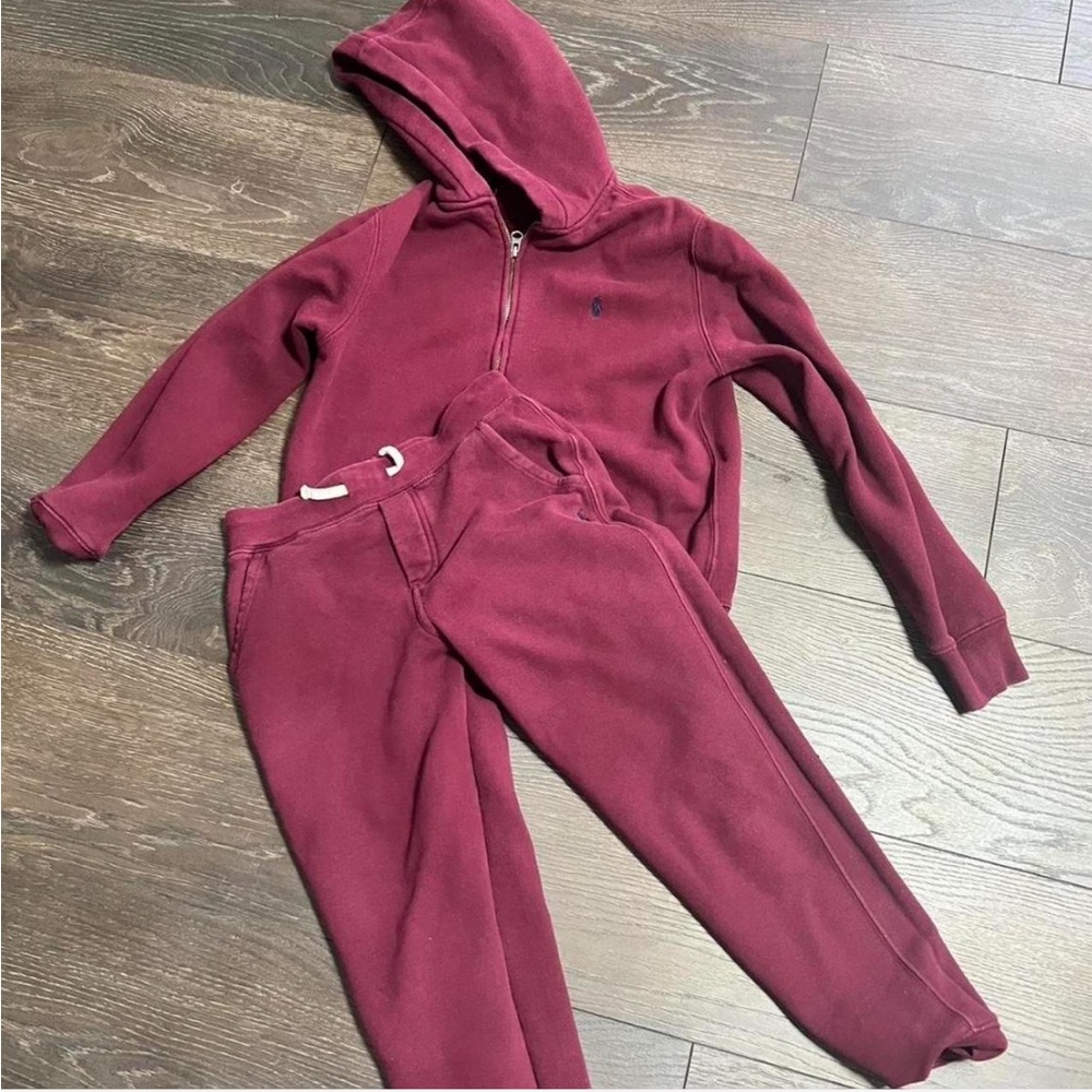 Polo Ralph Lauren Burgundy Set